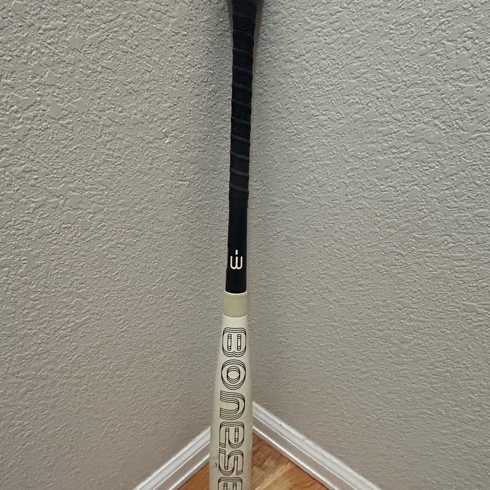 Bonesh USA Baseball Bat Black and White